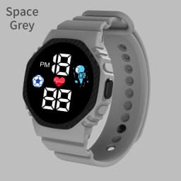 Multi-color Smart Watch For Kids Boy Girl Fashion Sports Bracelet LED Digital Wrist Watches Children's Smartwatch Waterproof