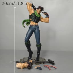 30cm 11.8 inch Anime Josef Joestar Figures Pvc Statue Desktop Ornamen Collection Statue Model Decoration Room Desk Toys Gifts