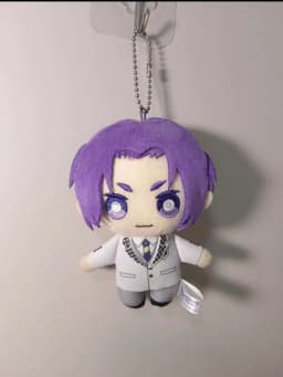 Bandai In Stock Blue Lock Episode Nagi Plush Doll Keychain 12cm Nagi Seishiro Mikage Reo Anime Carry Decor Pendant