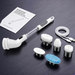 Household CordLess Electric Cleaning Brush Kitchen Gadgets Hair Brushes Bathroom Broom Toilet Mops Multifunctional Spin Scrubber