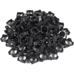 100 Pcs 18650 Lithium Battery Cell Holder, Battery Storage Box Cell Spacer Bracket Stand Plastic Battery Pack Bracket Cylindrica