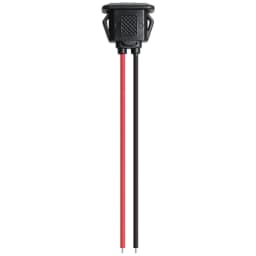 20PCS Type-C Female Chassis 2 Pin Type-C Female Socket Connector Waterproof Jack Female Charging Port with Card Buckle 3A USB-C