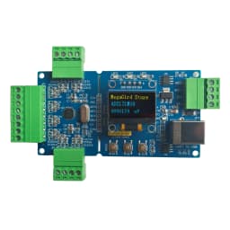 ADS131M08 Module - 24-bit High-Precision ADC with 8-Channel Differential Input View Data via USB And OLED