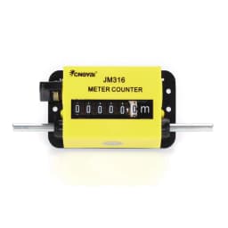 JM316 Mechanical Length measuring Textile Fabric Yarn Wheel Meter Counter Counters