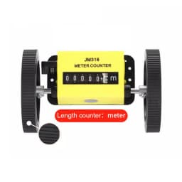 JM316 Mechanical Length measuring Textile Fabric Yarn Wheel Meter Counter Counters