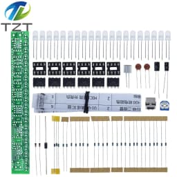 USB Audio Spectrum Lamp Kit LED Car Volume Level Indicator Music Audio Display Board DIY KIT
