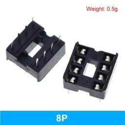 10pcs TZT IC Seat 6P/8P/14P/16P/18P/20P/24P/28P DIP IC Sockets Adaptor Solder Type 28 pin Narrow Body DIP Sockets MCU Seat