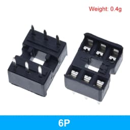 10pcs TZT IC Seat 6P/8P/14P/16P/18P/20P/24P/28P DIP IC Sockets Adaptor Solder Type 28 pin Narrow Body DIP Sockets MCU Seat