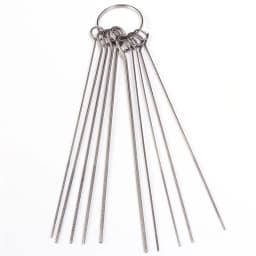 10 Kinds Stainless Steel Needle Set PCB Electronic Circuit Through Hole Needle Desoldering Welding Repair Tool 80mm 0.7-1.3mm