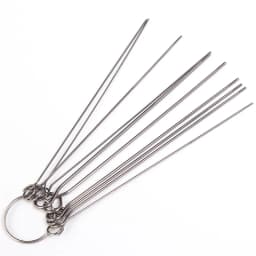 10 Kinds Stainless Steel Needle Set PCB Electronic Circuit Through Hole Needle Desoldering Welding Repair Tool 80mm 0.7-1.3mm