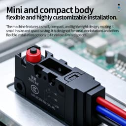 ZHICAN ZCD2-VW IP67 Waterproof Micro Switch NO NC Wired Limit Switch 2 Wire 3 Wire Forklift Automotive