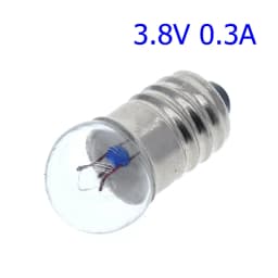 Student Electrical Experimental Physics Class Used TZT 0.3A 1.5V 2.5V 3.8V 6V Small Incandescent Bulbs