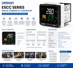 Original Omron E5CC-RX2ASM-000 E5CC-RX2ASM-800 E5CC-RX2ASM-801 E5CC-RX2ASM-802 E5CC-RX2ASM-850 E5CC-RX2ASM-852 Digital Temperatu