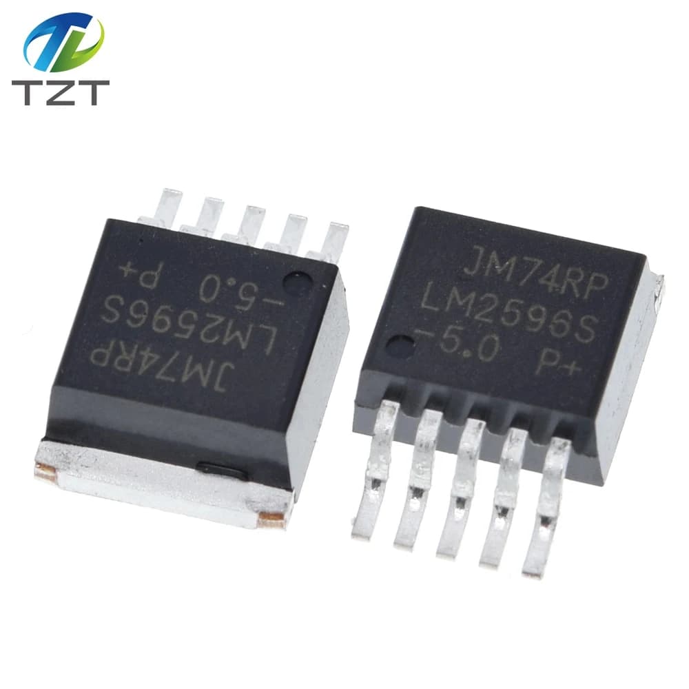 TZT 5/10PCS LM2596S-5.0 LM2596S-ADJ LM2596S LM2596 2596 for Power module