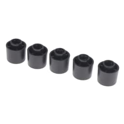 5Pcs Plastic Half Shaft Knob Diameter 15.8mm Height 17mm Potentiometer Encoder Knob D-Shaped Inner Hole