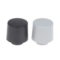 5Pcs Plastic Half Shaft Knob Diameter 15.8mm Height 17mm Potentiometer Encoder Knob D-Shaped Inner Hole