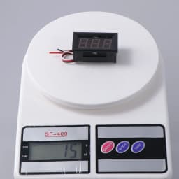 DC 0-30V 3 wire LED digital display panel volt meter voltage voltmeter car motor