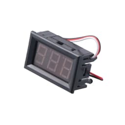 DC 0-30V 3 wire LED digital display panel volt meter voltage voltmeter car motor