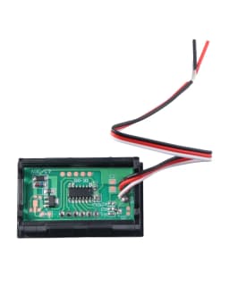 DC 0-30V 3 wire LED digital display panel volt meter voltage voltmeter car motor