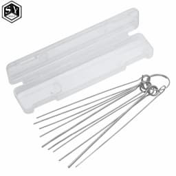 10 Kinds 0.7-1.3mm Stainless Steel Needle Set PCB Electronic Circuit Through Hole Needle Desoldering Welding Repair Tool 80mm