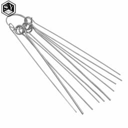 10 Kinds 0.7-1.3mm Stainless Steel Needle Set PCB Electronic Circuit Through Hole Needle Desoldering Welding Repair Tool 80mm