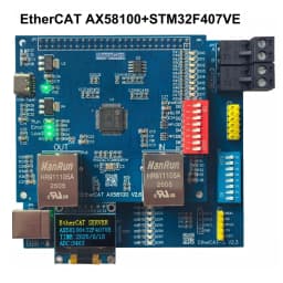 LAN9252 AX58100 EtherCAT Development Board Base on STM32 MCU,EtherCAT Slave&Master Based on Beckhoff