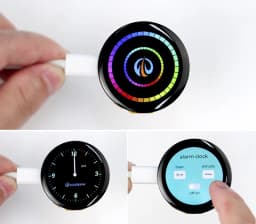 CrowPanel 1.28 inch Round IPS LCD Display Capacitive Touch SPI Screen 240*240 ESP32-C3 for LVGL/PlatformIO/Micro Python