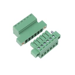 High Quality Brand New 15EDGWC Pitch 3.81mm 2P/3P/4P/5P/6P/8P/9P/10P Pluggable Terminal Block Connector JM15EDGKM 3.81mm Pitch