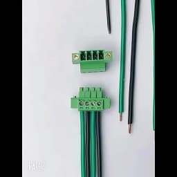High Quality Brand New 15EDGWC Pitch 3.81mm 2P/3P/4P/5P/6P/8P/9P/10P Pluggable Terminal Block Connector JM15EDGKM 3.81mm Pitch