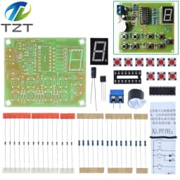 Eight Person Responder Diy Kit 8 Channel Answering Teaching Practice Welding CD4511 8Bit Answer Device Suite Electronic Training