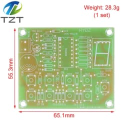 Eight Person Responder Diy Kit 8 Channel Answering Teaching Practice Welding CD4511 8Bit Answer Device Suite Electronic Training