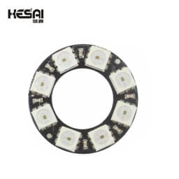1/5/10PCS RGB LED Ring 8 Bits LEDs WS2812 5050 RGB LED Ring Lamp Light with Integrated Drivers for Arduino DIY Kit