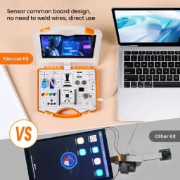 ESP32-P4 Starter Kit All-in-one Design For ESP32 DIY Electronic 16 Modules and AI Lessons Supports C/C++ Programming