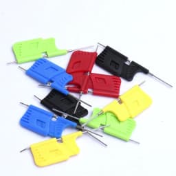 10PCS Universal IC Chip Micro IC Clamp SOP SOIC TSSOP TSOP SSOP MSOP TQFP LQFP SMD IC Chip pin Clip DIP Logic Analyzer