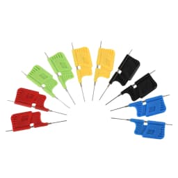 10PCS Universal IC Chip Micro IC Clamp SOP SOIC TSSOP TSOP SSOP MSOP TQFP LQFP SMD IC Chip pin Clip DIP Logic Analyzer