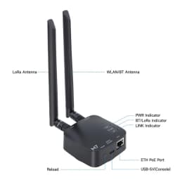 ThinkNode M7 Meshtastic Wireless Communication Gateway with PoE Power Support Antenna Included Powered by ESP32-S3 LR1110
