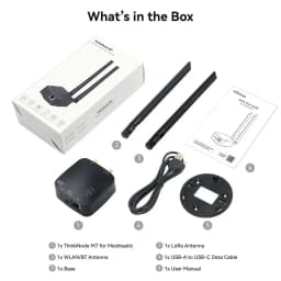ThinkNode M7 Meshtastic Wireless Communication Gateway with PoE Power Support Antenna Included Powered by ESP32-S3 LR1110