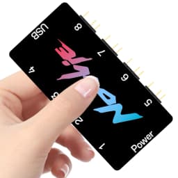 Nollie SignalRGB OpenRGB Universal 5V 3PIN ARGB Asynchronous Controller for Extended Motherboard Interface 8/16 Way ARGB Fan Hub