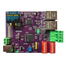 EtherCAT Development Board with STM32 AX58100 LAN9252 ET1100 CAN 485 Interface for Industrial Communication