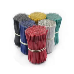 120PCS/set 24AWG Tin-Plated Breadboard PCB Solder Cable 24AWG 8cm Fly Jumper Wire Tin Conductor Wires 1007-24AWG Connector Wire