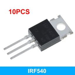 10PCS IRF640 IRF540 IRF510 IRF830 IRF530 IRF840 IRF740 IRF630 IRF520 IRF730