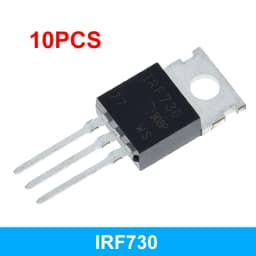 10PCS IRF640 IRF540 IRF510 IRF830 IRF530 IRF840 IRF740 IRF630 IRF520 IRF730