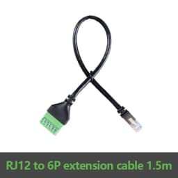 RJ12 6P Male to 6 Pin Screw Terminal Adapter Cable RJ12 to Terminal Block Breakout Cable 0.2M 0.3M 0.5M 1M 2M 4M 5M