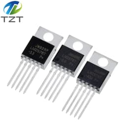 10PCS LM2576 LM2576T LM2576T-ADJ LM2576T-3.3 LM2576T-5.0 REG BUCK ADJ 3A