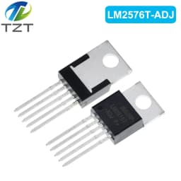 10PCS LM2576 LM2576T LM2576T-ADJ LM2576T-3.3 LM2576T-5.0 REG BUCK ADJ 3A