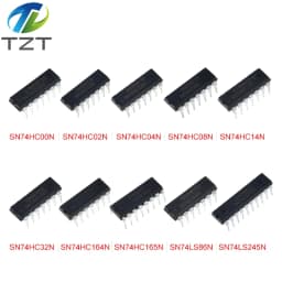 10PCS SN74HC02N SN74HC04N SN74HC08N SN74HC14N SN74HC32N SN74HC164N SN74HC165N SN74LS86N SN74LS245N SN74HC00N