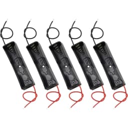 10pcs 18650 Battery Holder Single 1x 3.7V 18650 Battery Holder 18650 Battery Holder with Wires