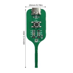 Portable Inductance Detector Tester with Type-C Quick Fault Detection for Motherboard Coils & Electronic Components Repair