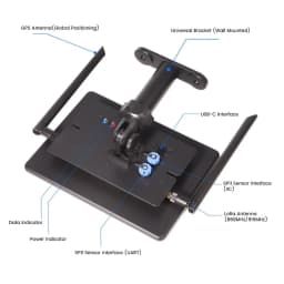 Elecrow ThinkNode M6 Outdoor Solar Power SX1262 LoRa Transceiver nRF52840 GPS positioning Support 915MHz / EU 868MHz