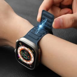 Magnetic Link Strap for Apple Watch Bands 40mm 45mm 44mm 41mm 49mm FineWoven Correa Bracelet iwatch series 11 10 9 8 SE ultra 3